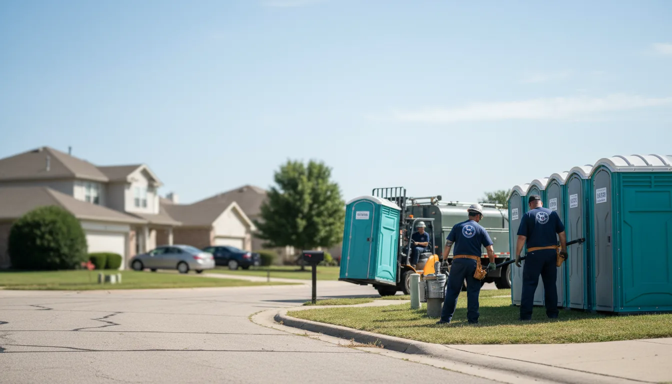 Porta Potty Rental in Pleasant Garden, NC near me